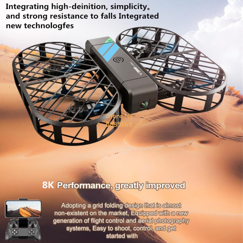 Drone Battery Case - Камера 8K HD 360° ° Защита