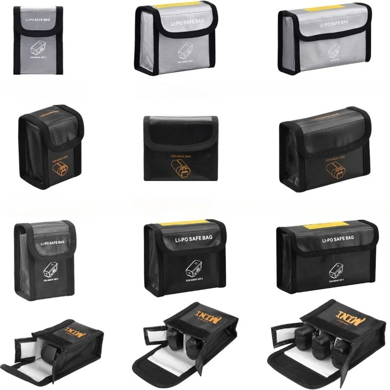 Drone Battery Bag - Портативная огнеупорная Взрывозащищенная защитная сумка для