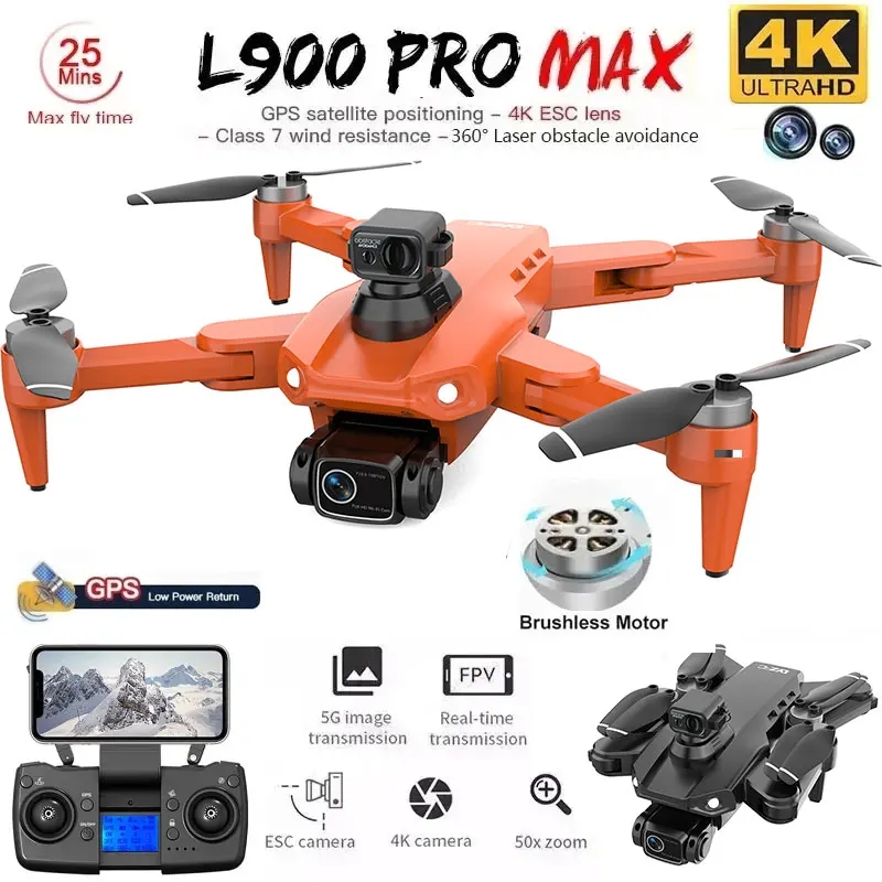 L900 Pro MAX GPS Дрон 4K Профе – обзор и цена Drone Battery Case