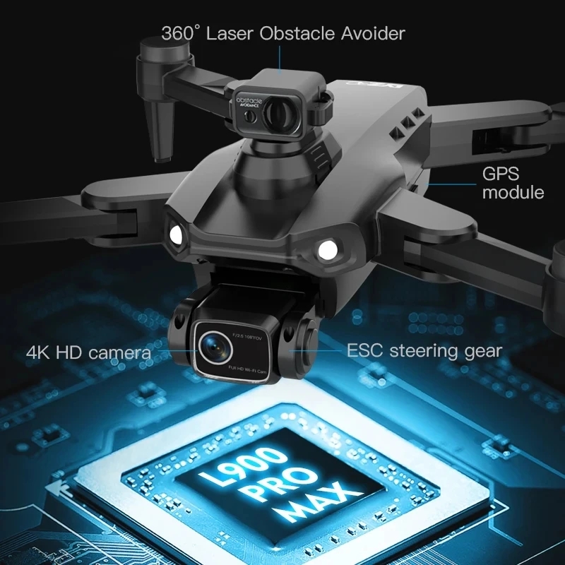 L900 Pro MAX GPS Дрон 4K Профе – обзор и цена Drone Battery Case