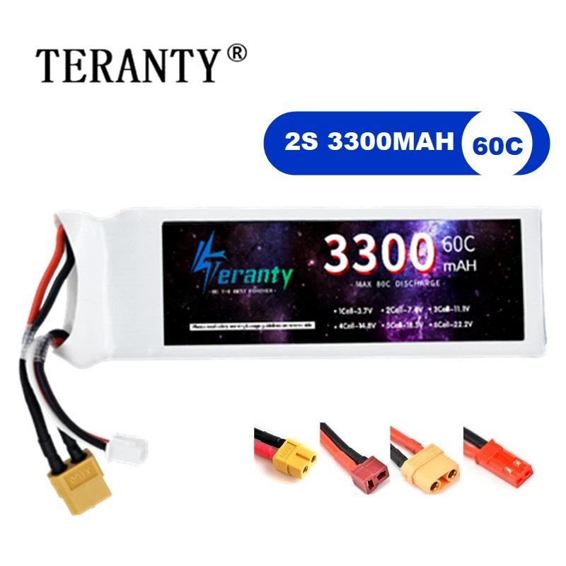 2S 7,4 В LiPo аккумулятор 3300 – обзор и цена Drone Battery Lipo